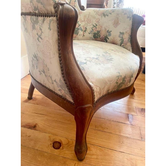 French Louis Philippe Bergere Armchair, 19th Century For Sale - Image 3 of 16