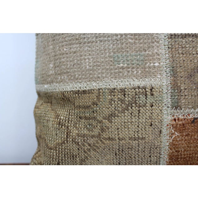 Traditional Turkish Decorative Pillow Cover - 19.5"x20" For Sale - Image 3 of 12