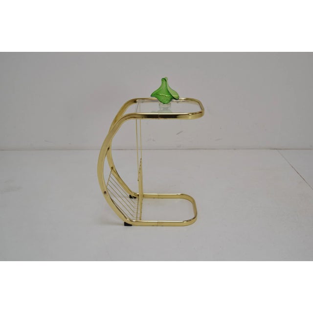 Metal Mid-Century Side Table, 1990s For Sale - Image 7 of 11