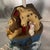 Blue Vintage Hand Painted Resin Noah’s Ark Lamp For Sale - Image 8 of 12