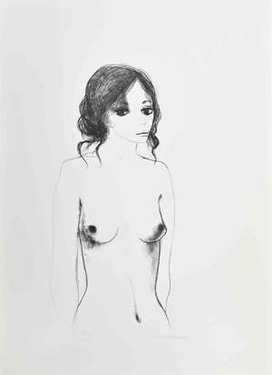 Carlo Marcantonio, Nude, Etching, 1970s