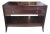 Vintage Mahogany Barbara Barry for Baker Oversized One Drawer Commode Night Stand For Sale