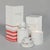 Contemporary Chamonix Blanc Ceramic Jar Candle Set, 5 Assorted Pieces For Sale - Image 3 of 5