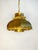 Brutalist Flame-Cut Copper Pendant Lamp attributed to Svend Aage Holm Sørensen, Denmark, 1960s For Sale - Image 6 of 10