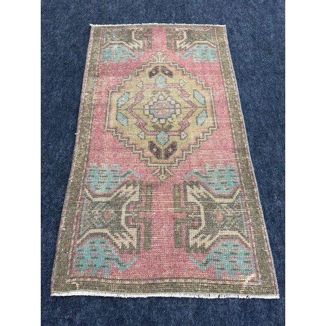 Turkish Yastik Rug 1'9" x 3'2" #24296 Explore a curated collection of hallway runners, wool rugs, and handmade...