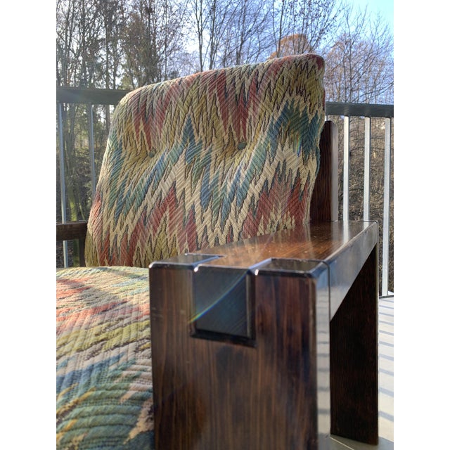 Textile Nordic Brutalist Chair, 1970s For Sale - Image 7 of 18