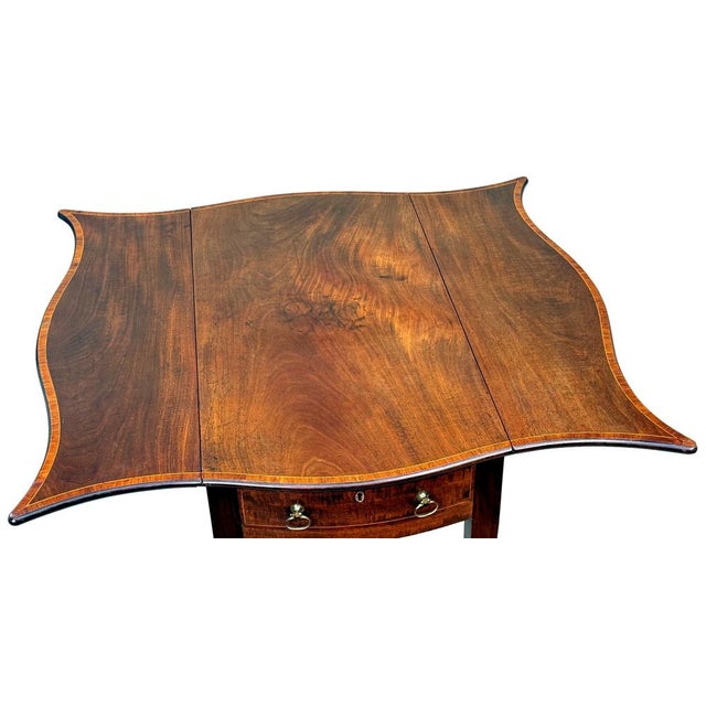Georgian Hepplewhite Baby Pembroke Table, 1780 For Sale - Image 6 of 14