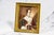 Refined Antique 19th Century Metal Framed Portrait Miniature Painting Woman For Sale - Image 12 of 16