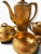 Late 20th Century Wheeling Decorating Co. 22k Gold Doves, Roses & Daisies 4-Piece Tea & Coffee Service - Set of 4 For Sale In Portland, ME - Image 6 of 7