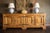Mid 1900s Large Rustic French - Light Oak Sideboard For Sale - Image 15 of 15