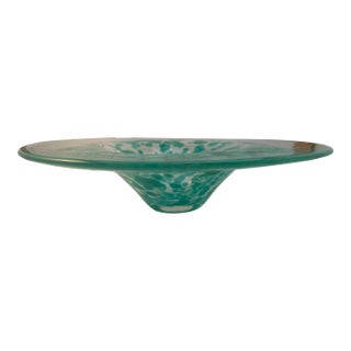 Mid Century Murano Glass Bowl For Sale