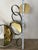 Brass 1990 Signed C. Jeré 'Floating Rings' 35" Metal Wall Sculpture, Mid-Century Modern For Sale - Image 8 of 9