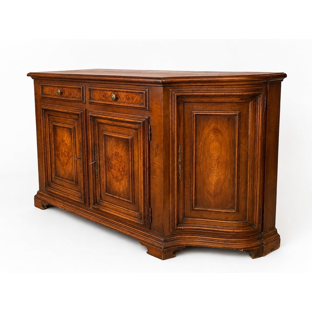 Vintage French Provincial 4-Door Sideboard, 1940s For Sale - Image 9 of 15