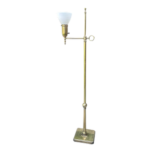 Vintage Brass 1940s Floor Lamp
