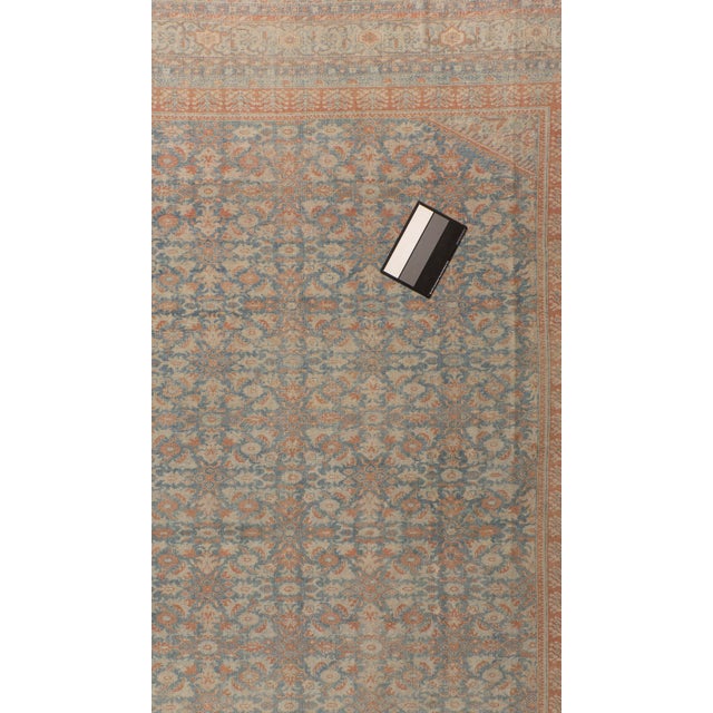 Traditional Vintage Circa 1940 Bibikabad Rug 10ft 6in X 13ft For Sale - Image 3 of 9