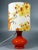 Mid-Century Space Age Table Lamp in Glass, 1970s For Sale - Image 9 of 17