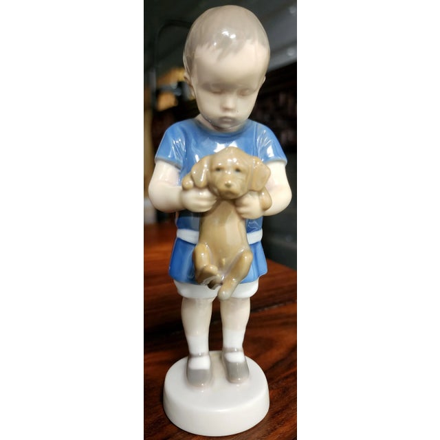 Bing & Grondahl Danish Hand-Painted Fine Porcelain Figurine For Sale In Los Angeles - Image 6 of 13