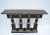 Maison Jansen Maison Jansen Style 4 Pedestal Black & Gold Console Bronze Beveled Marble Top For Sale - Image 4 of 13