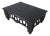 Maitland Smith Tessellated Black Marble Top Coffee Cocktail Table For Sale