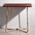 1920s Antique Red Garden Table, 1920s For Sale - Image 5 of 7