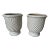 Vintage French - Style Urn Shape Terracotta Planters - a Pair For Sale