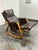 Wood JXP Brown Rocking Massage Chair For Sale - Image 7 of 12