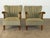 Vintage Scandinavian Beech Lounge Chairs, 1940s, Set of 2 For Sale - Image 9 of 9