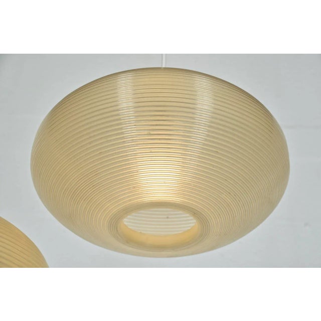 Midcentury Rotaflex Ceiling Pendant Lights by John & Sylvia Reid, 1958, Set of 4 For Sale - Image 11 of 13