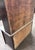 Antique Hoosier Style Farmhouse Cabinet With Glass Doors and Enamel Worktop For Sale - Image 11 of 11