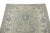 Blue Turkish Oushak Rug Green & Blue Handwoven Wool Rug 4' X 5'5" For Sale - Image 8 of 8