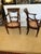 Italian Regency Walnut Armchairs With Caned Seats -a Pair For Sale - Image 10 of 14