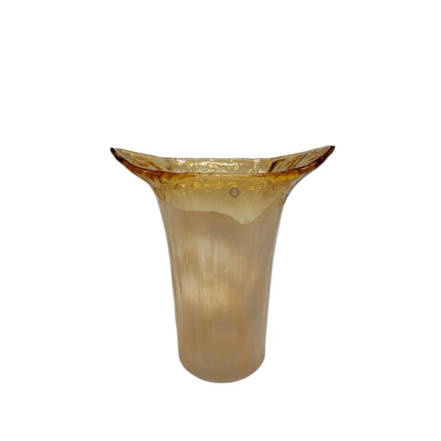 Hand-Blown Murano Glass Vase from La Murrina, Italy, 1980s For Sale - Image 10 of 10