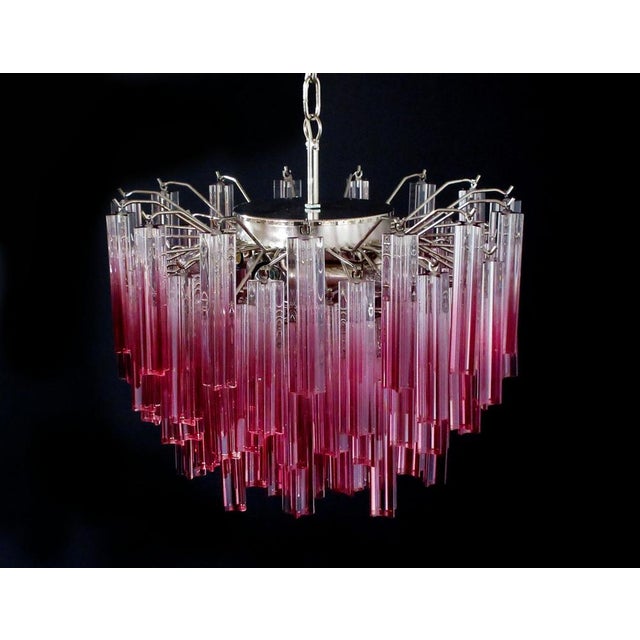 Vintage Italian Chandelier, Murano, 1980s, Set of 2 For Sale - Image 11 of 18