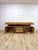 Stanley Buffet Credenza With Wine Rack and Lighted Bar MCM Entertainment Console For Sale - Image 9 of 17