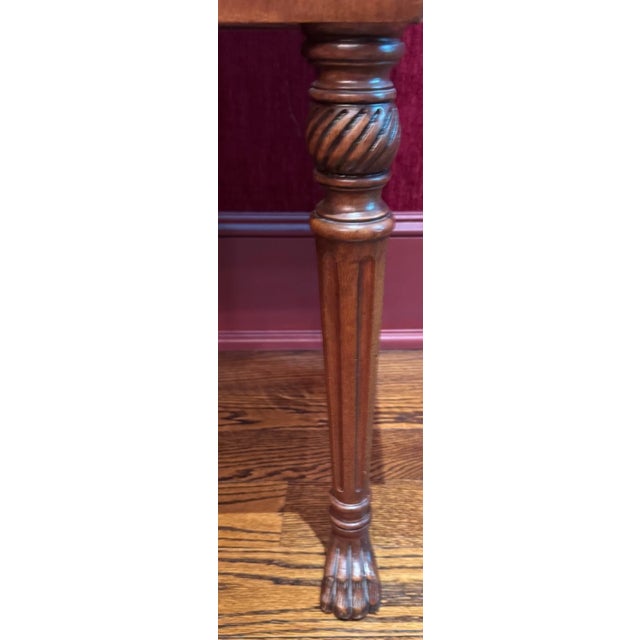 Henredon Late 20th Century Henredon Historic Natchez Collection Marble Top Console Table Server Sideboard For Sale - Image 4 of 5