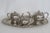 Art Deco Silver Plated Tea Tray Set With 2 Teapots and Lidded Sugar Bowl 4989b For Sale - Image 9 of 9