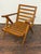 Mid Century Modern Oak Slat Construction Z Chair, Crawford Furniture For Sale In New York - Image 6 of 14