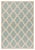 2020s Coastal Indoor Outdoor Rug Aqua & Cream 8'6"x12' For Sale - Image 5 of 5