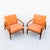Restored 1960s Mid Century Modern Studio Crafted Oak Lounge Chairs For Sale - Image 12 of 18