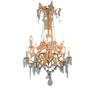 Antique French Chandelier, 1870 For Sale