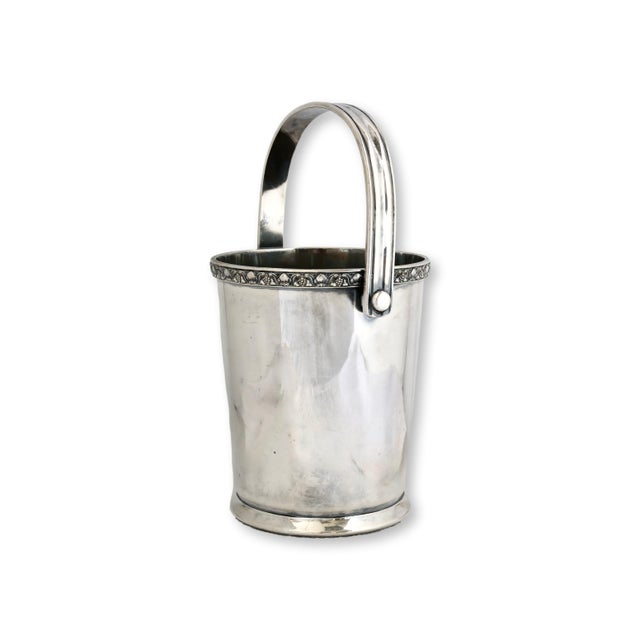 Victorian 1880s Heavy Gorham Silverplate Champagne Bucket For Sale - Image 3 of 6