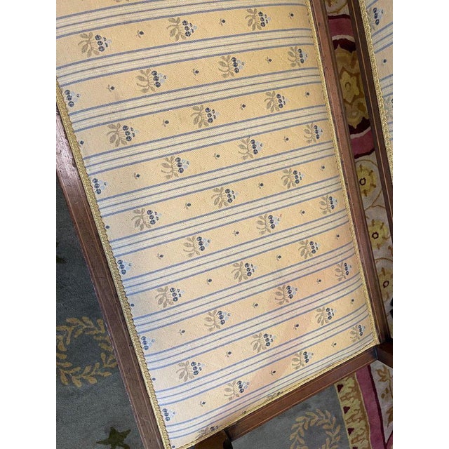 Gold 19th Century Louis XVI Bench For Sale - Image 8 of 13