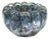 Mouth-Blown Murano Glass Bowl with Framed Bubbles, 1960s For Sale