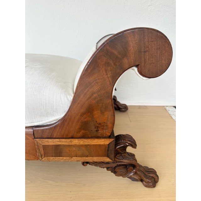 Vintage Lions Paw Bench For Sale - Image 10 of 15