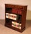 Open Bookcase in Mahogany with Inlays For Sale - Image 11 of 13