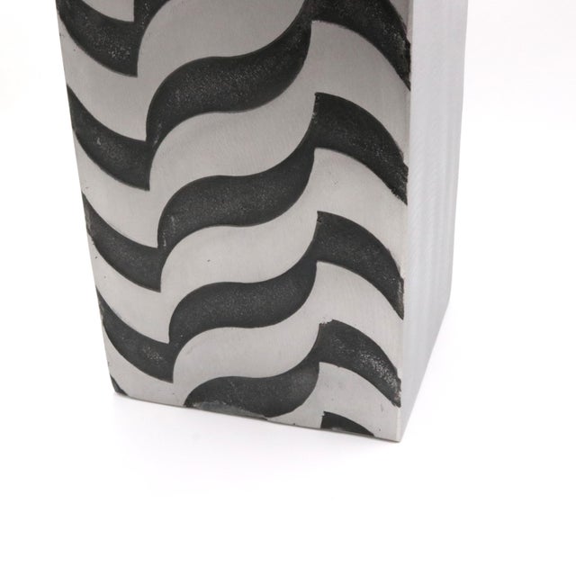 Lorenzo Burchiellaro 1970s Modernist Tall Vase by Artist Lorenzo Burchiellaro For Sale - Image 4 of 9