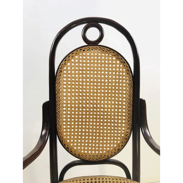 Bentwood No. 17 Long John Armchair by Michael Thonet, 1962 For Sale - Image 9 of 18