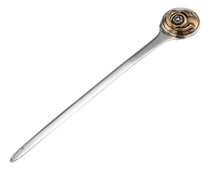 Antique English Silver Regimental Letter Opener from Asprey, 1915