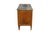 Italian Piemontese 1890s Three-Drawer Walnut Commode with Dark Green Marble Top For Sale - Image 12 of 18