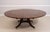 Wood Maitland-Smith Round Dining Room Table With Perimeter Leaves For Sale - Image 7 of 18